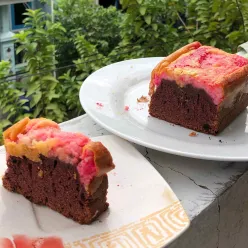 Red Velvet Cheese Pound Cake