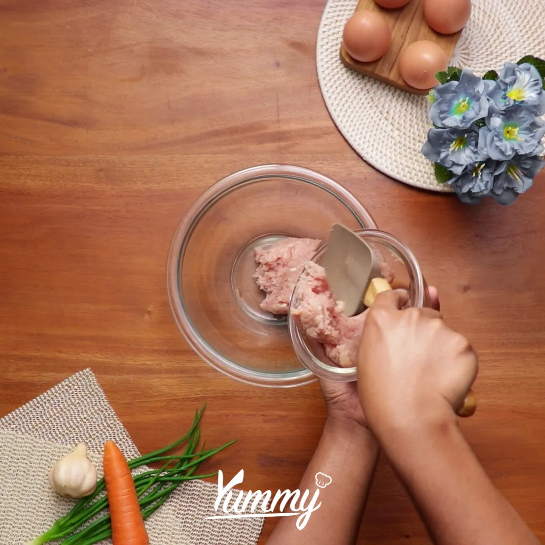 Step 1 Siomay Ayam Kubis