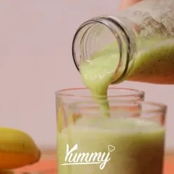 Green Juice Pisang Nanas