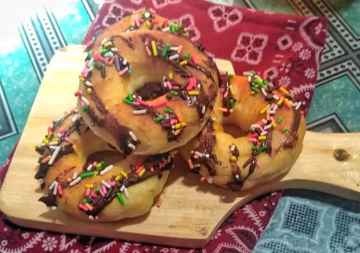 Step 10 Donat Empuk