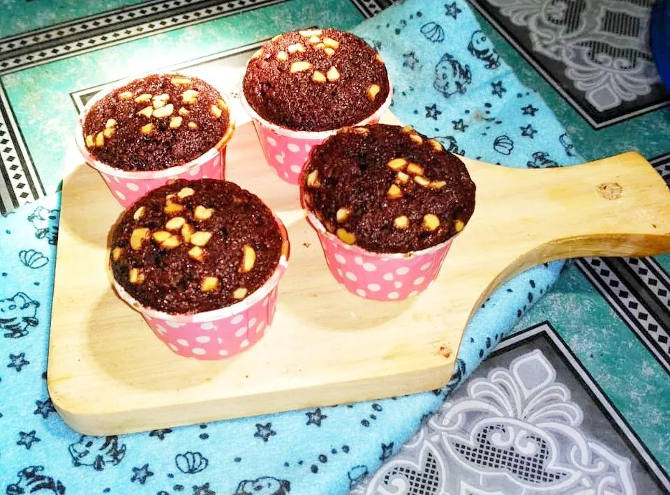 Step 10 Muffin Coklat