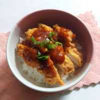 Korean Chicken Rice Bowl