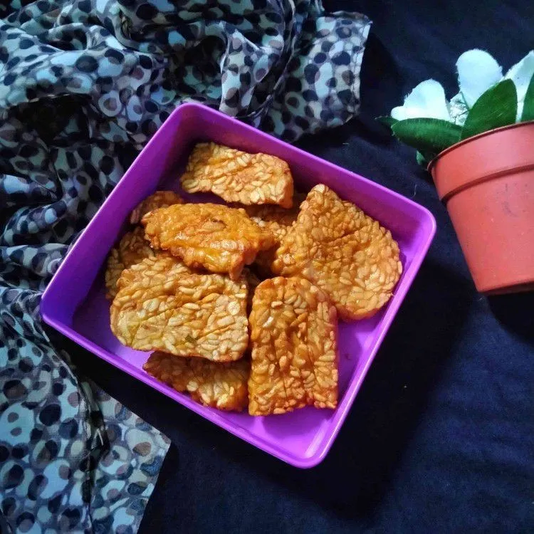 Tempe Goreng Kunyit