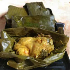 Pepes Ungkep Ayam