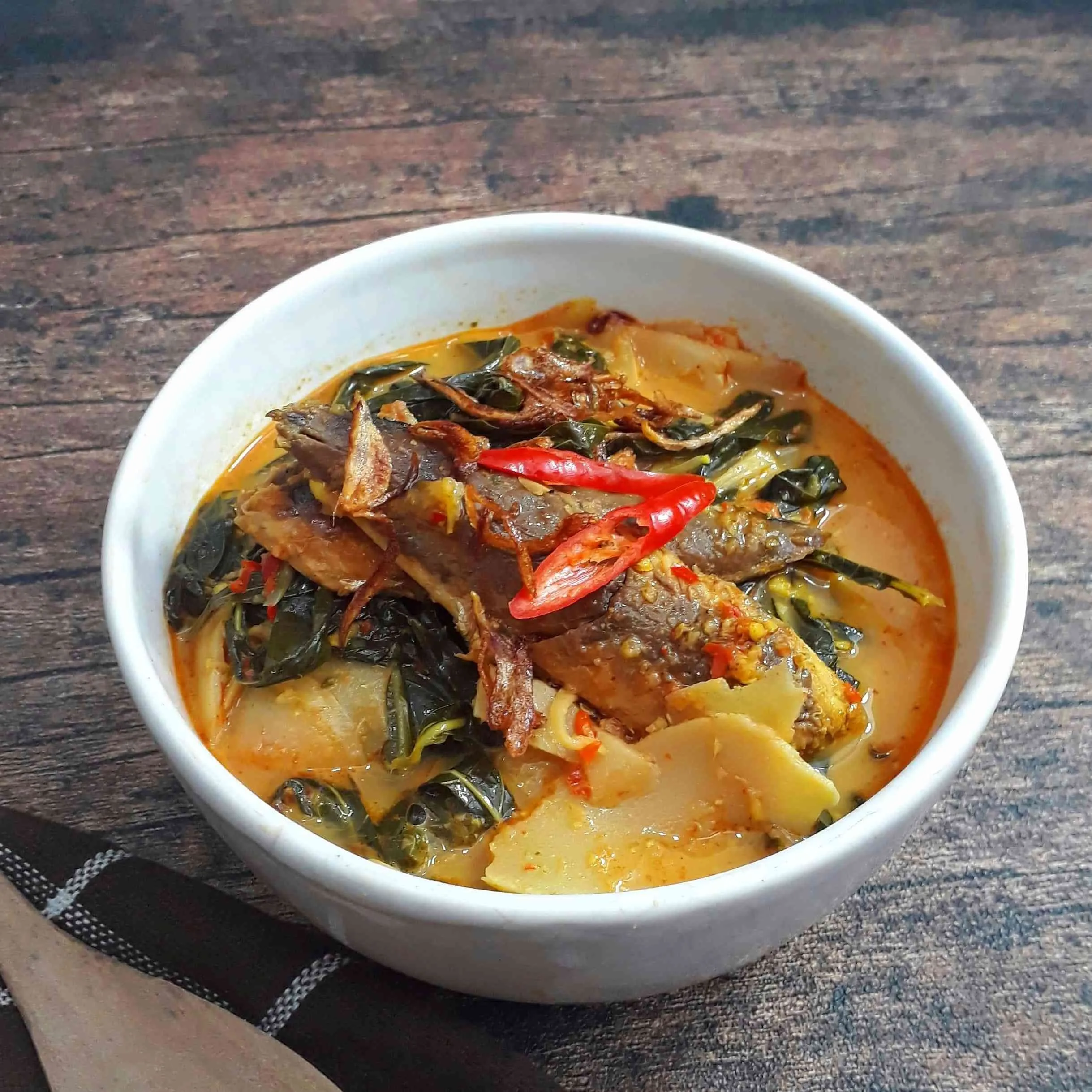 Gulai Rebung Ikan Pindang