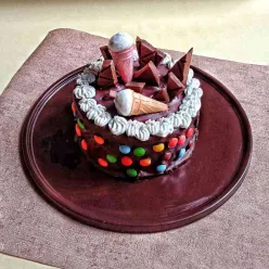 Cotton Sponge Cake for Birthday