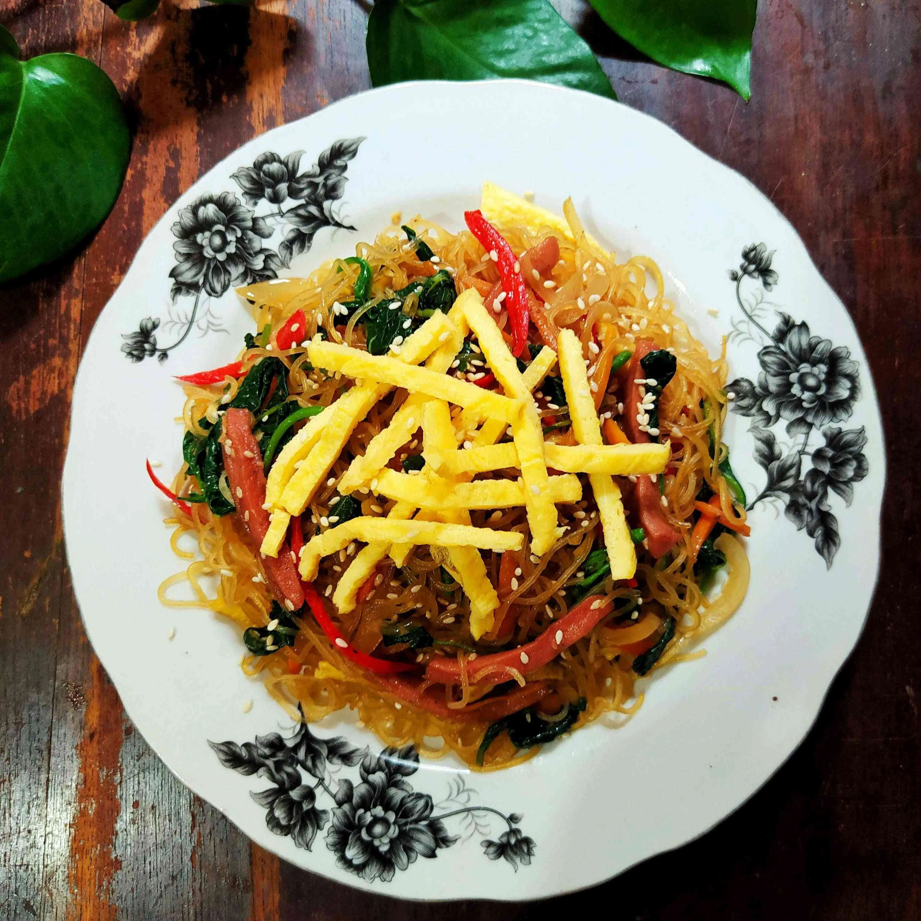 Bihun Jagung Ala Korean Japchae