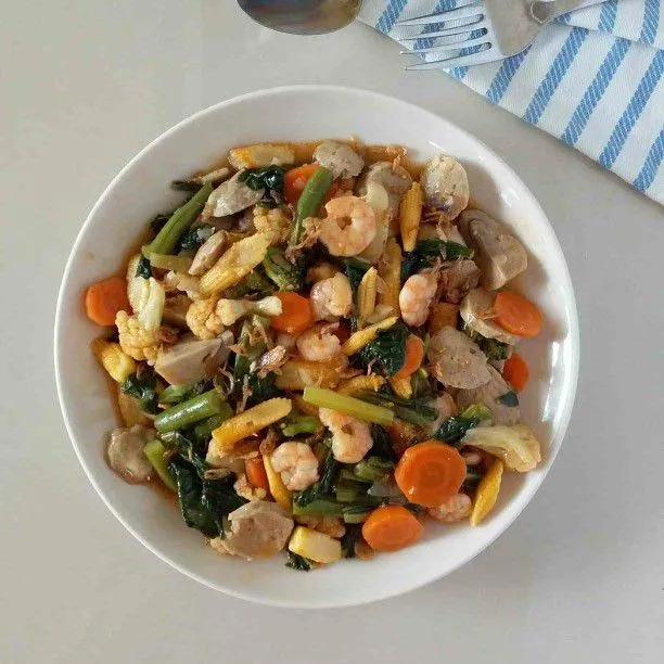 Capcay Goreng Merah Spesial