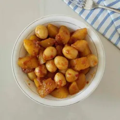 Semur Telur Puyuh Kentang