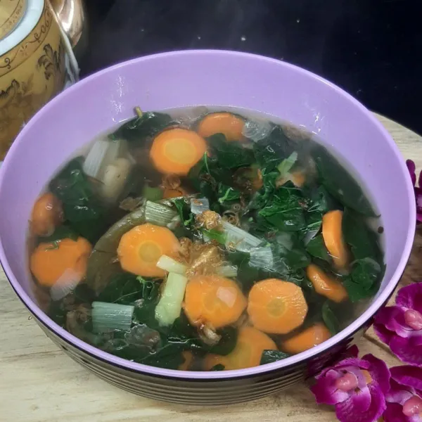 Lebih yummy disajikan saat hangat.