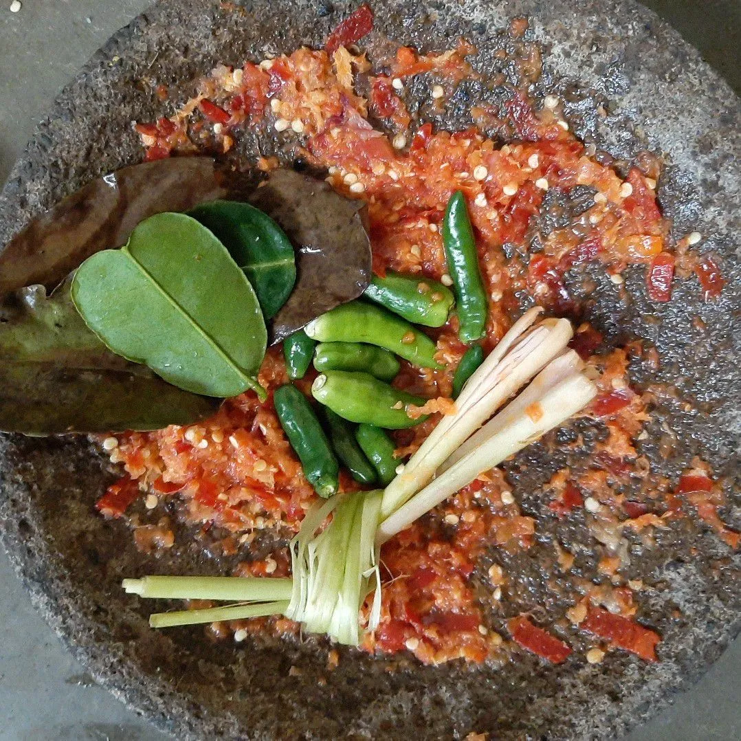 Step 1 Udang Sambal Mercon