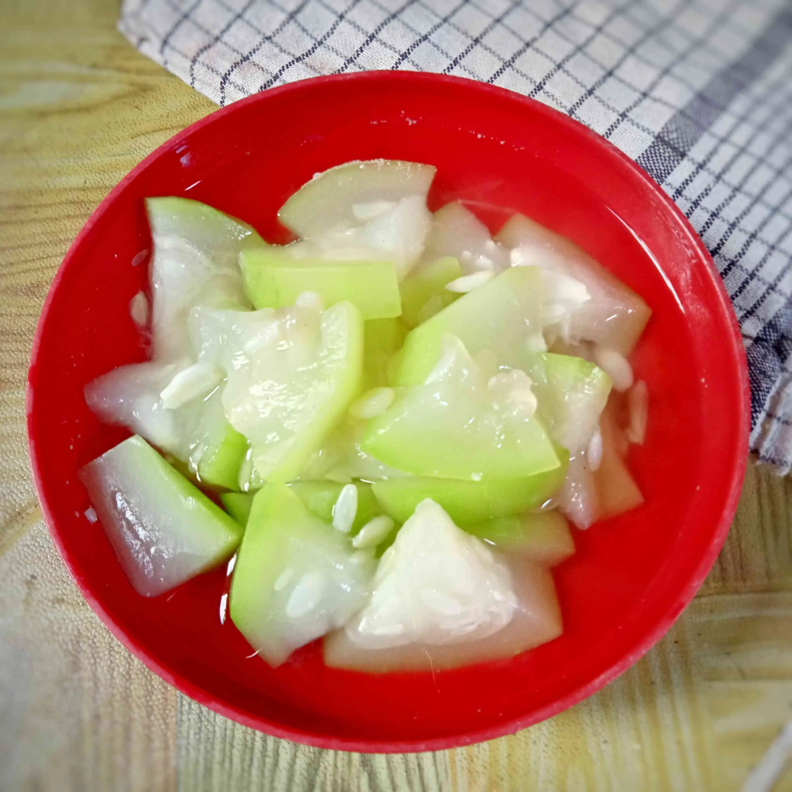 Sayur Bening Labu Air