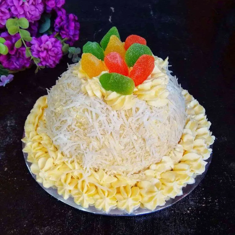 Kue Ulang Tahun Sederhana