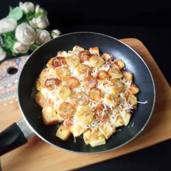Pizza Pisang Roti Tawar