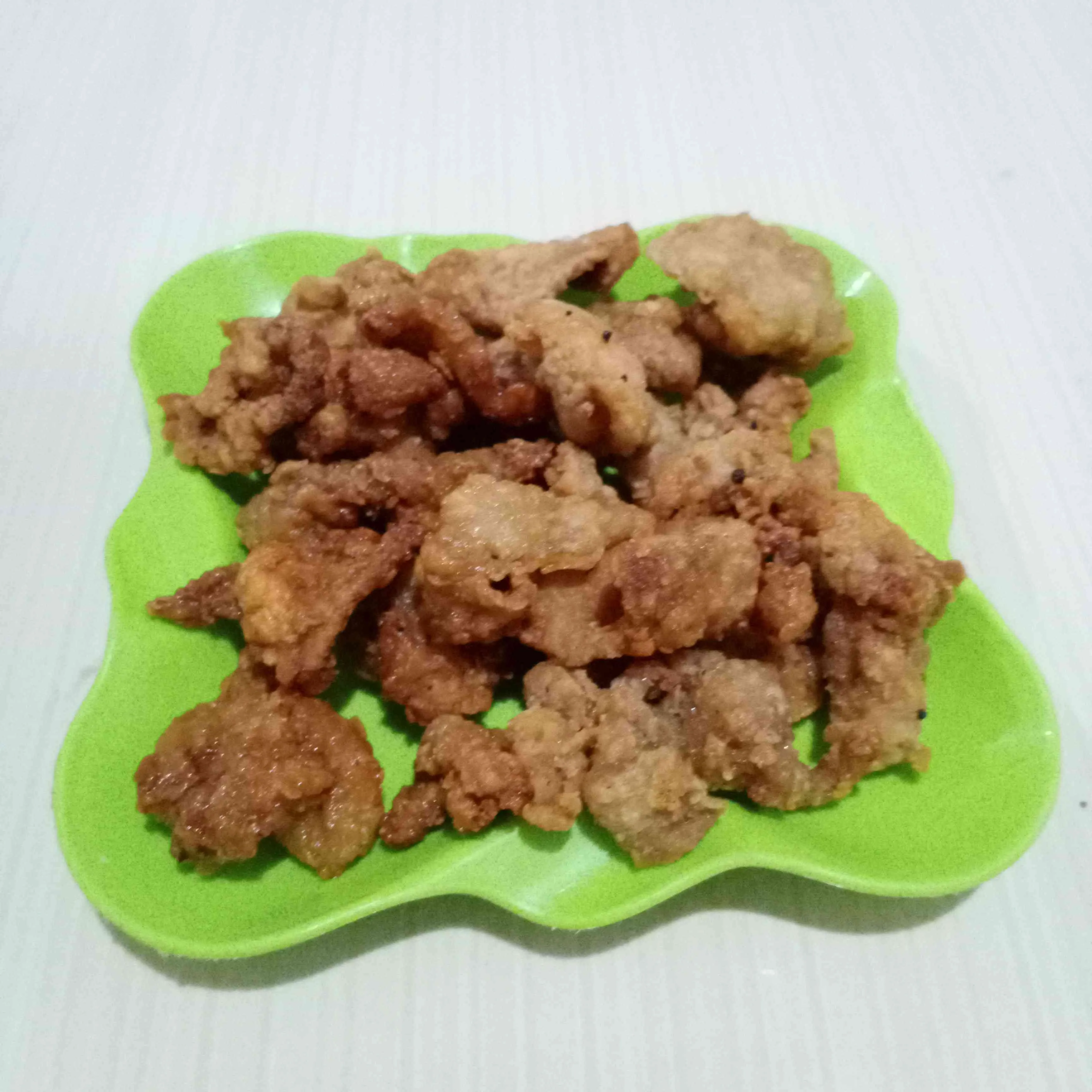 Kulit Ayam Goreng Tepung Krispy