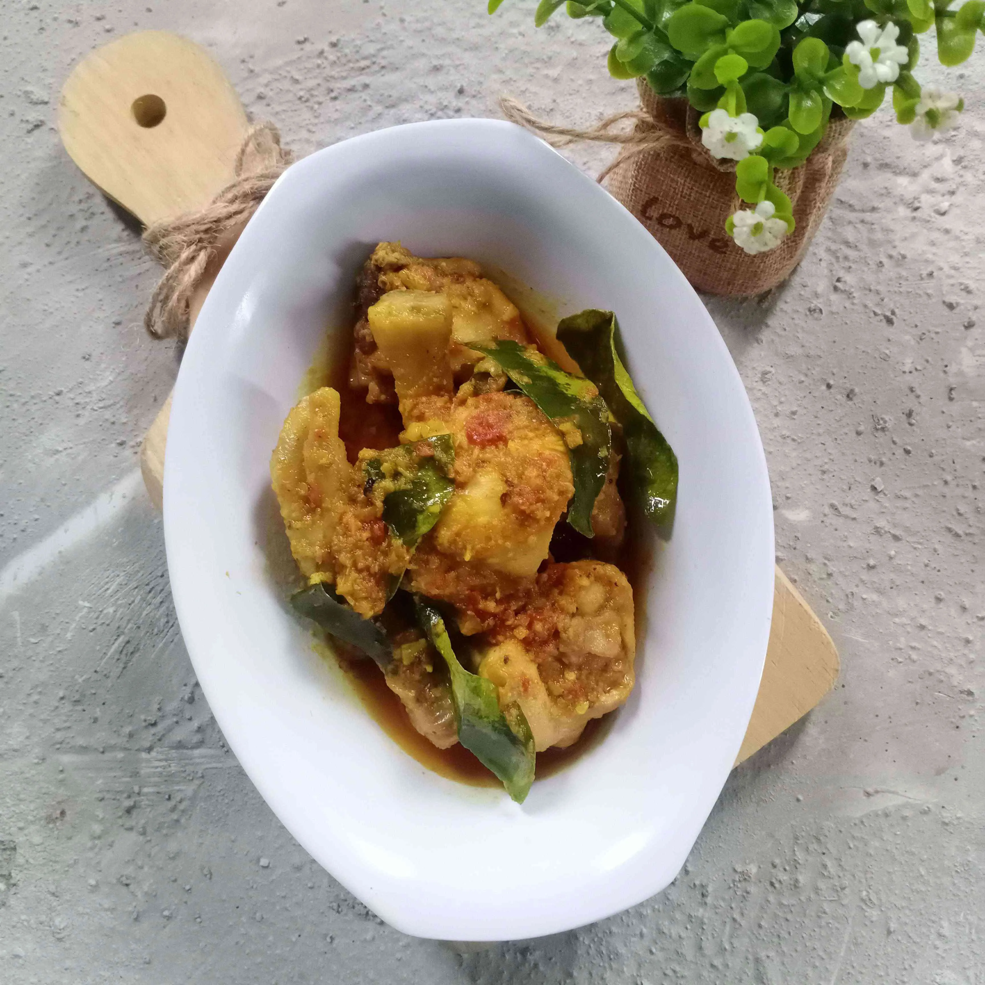 Ayam Masak Kemiri Pedas