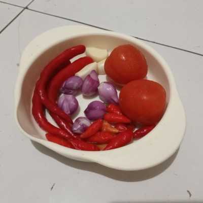 Step 1 Sambal Penyet