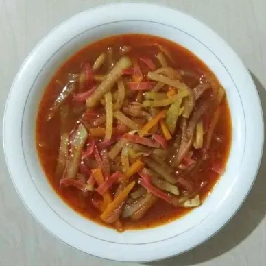 Balado Labu Siam Kecombrang