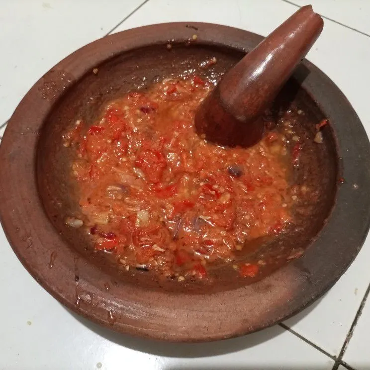 Step 5 Sambal Penyet