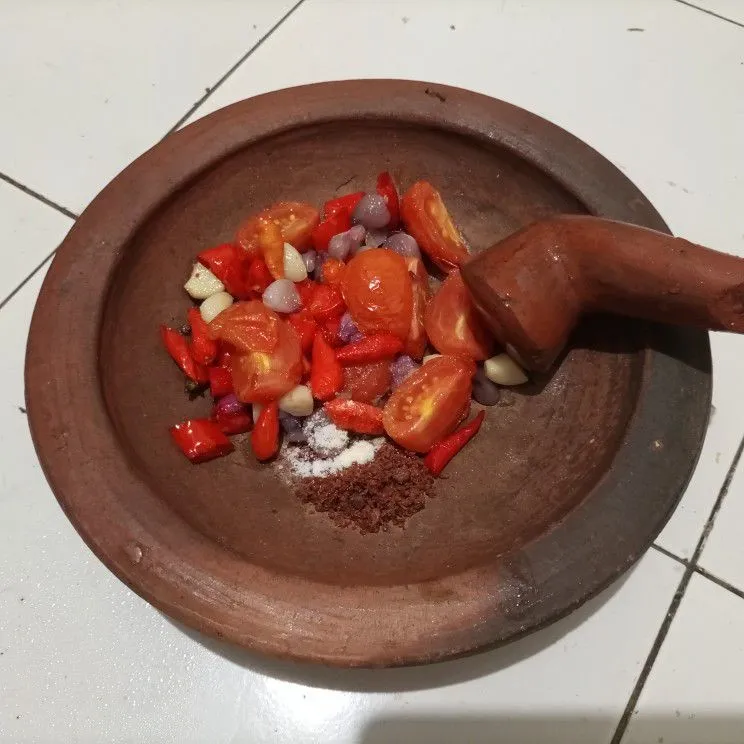 Step 3 Sambal Penyet