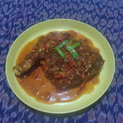 Ayam Goreng Siram Saus Lombok