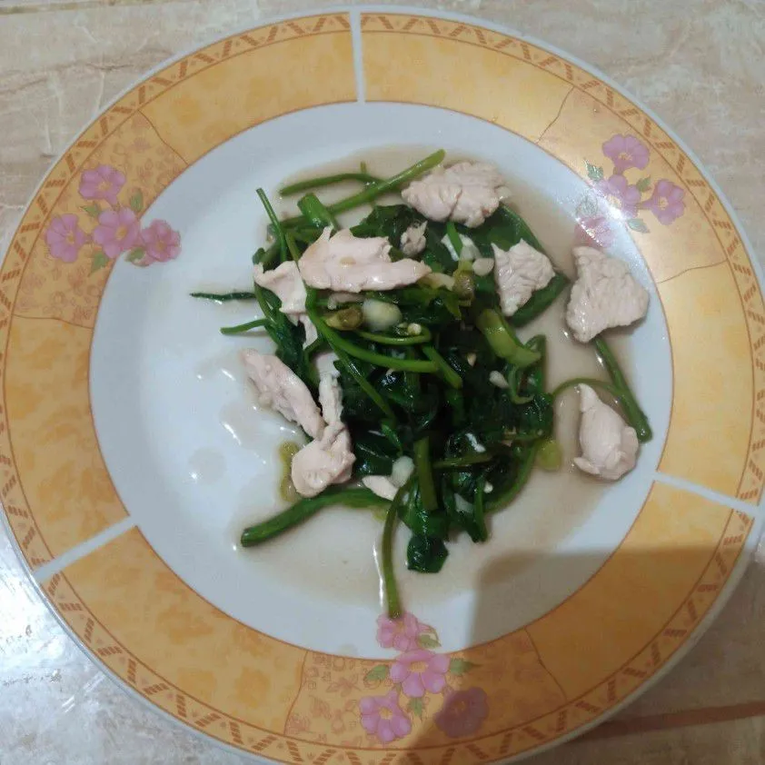 Ca Ayam Kangkung