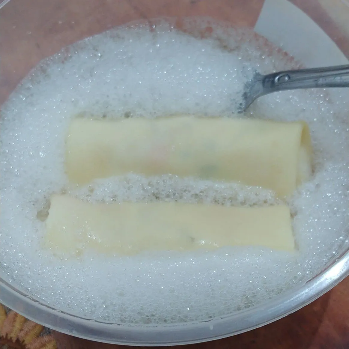 Step 9 Risoles Isi Rougut Ayam Sayur