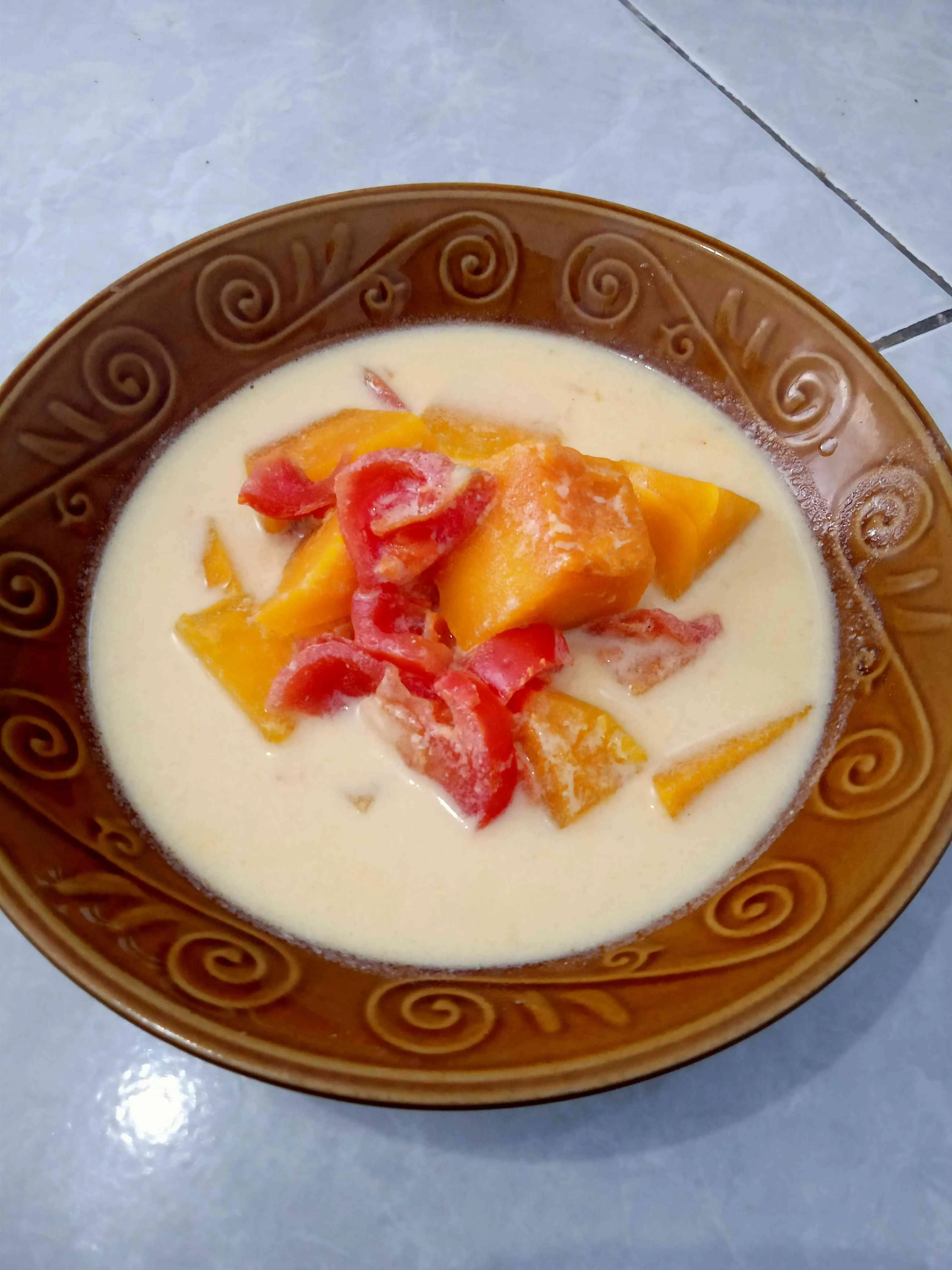 Sayur Labu Duo Santan Pedas