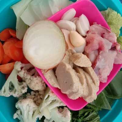 Step 1 Capcay Goreng Sayur