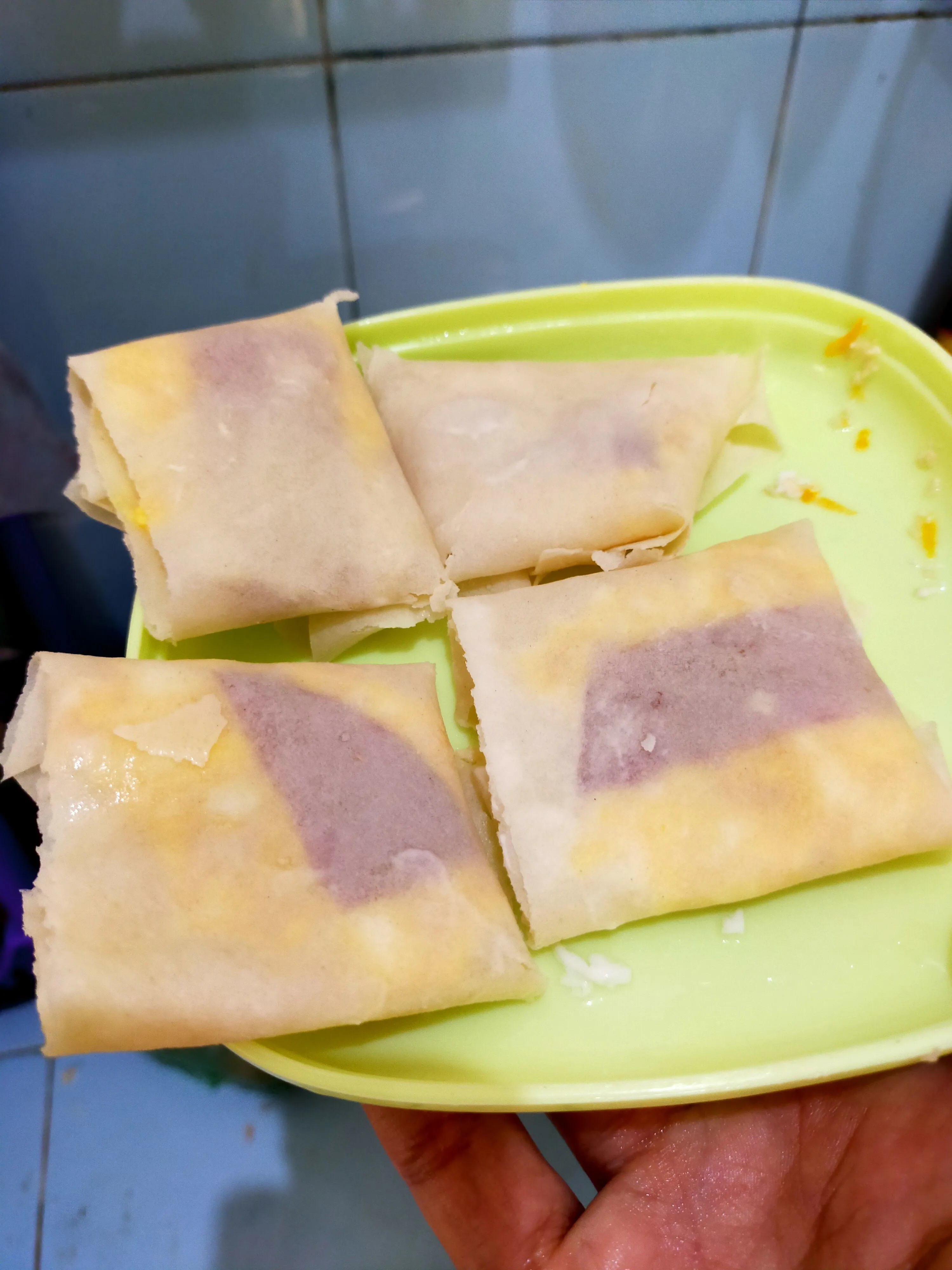 Step 9 Lumpia Egg Mayo