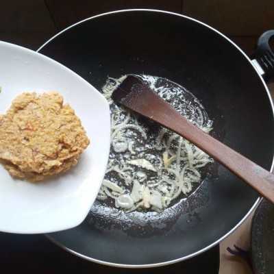 Step 2 Cap Cay Kering Pedas