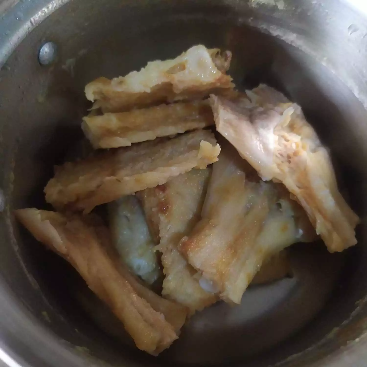 Step 1 Tumis Tulang Jambal Kemangi