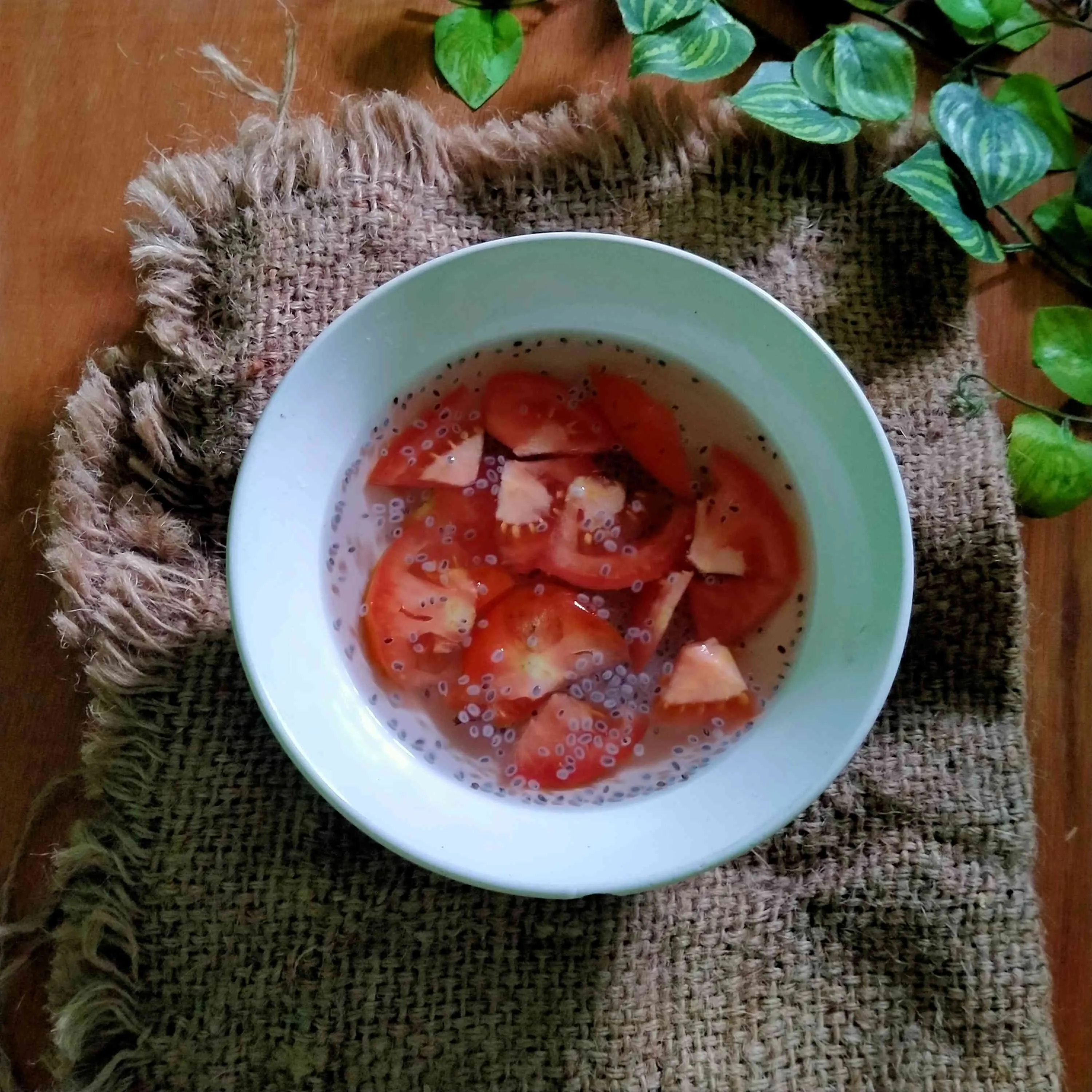Wedang Tomat Selasih