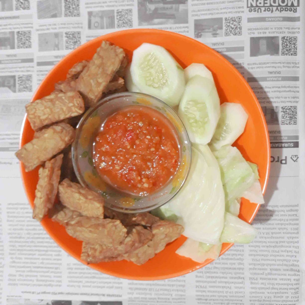 Resep Tempe Sambal Lalapan Sederhana Rumahan Di Yummy App