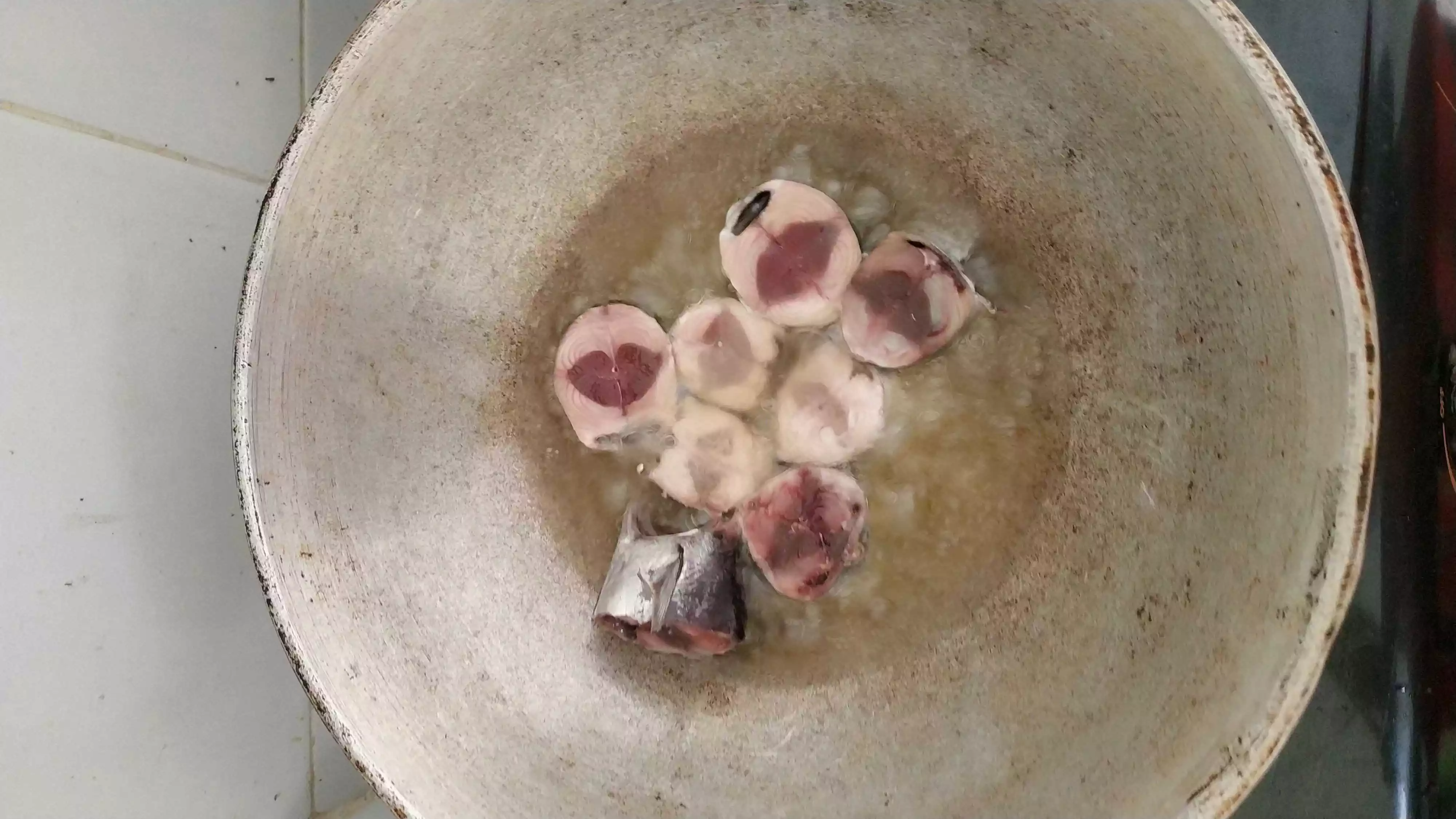 Step 1 Sarden Ikan Tongkol