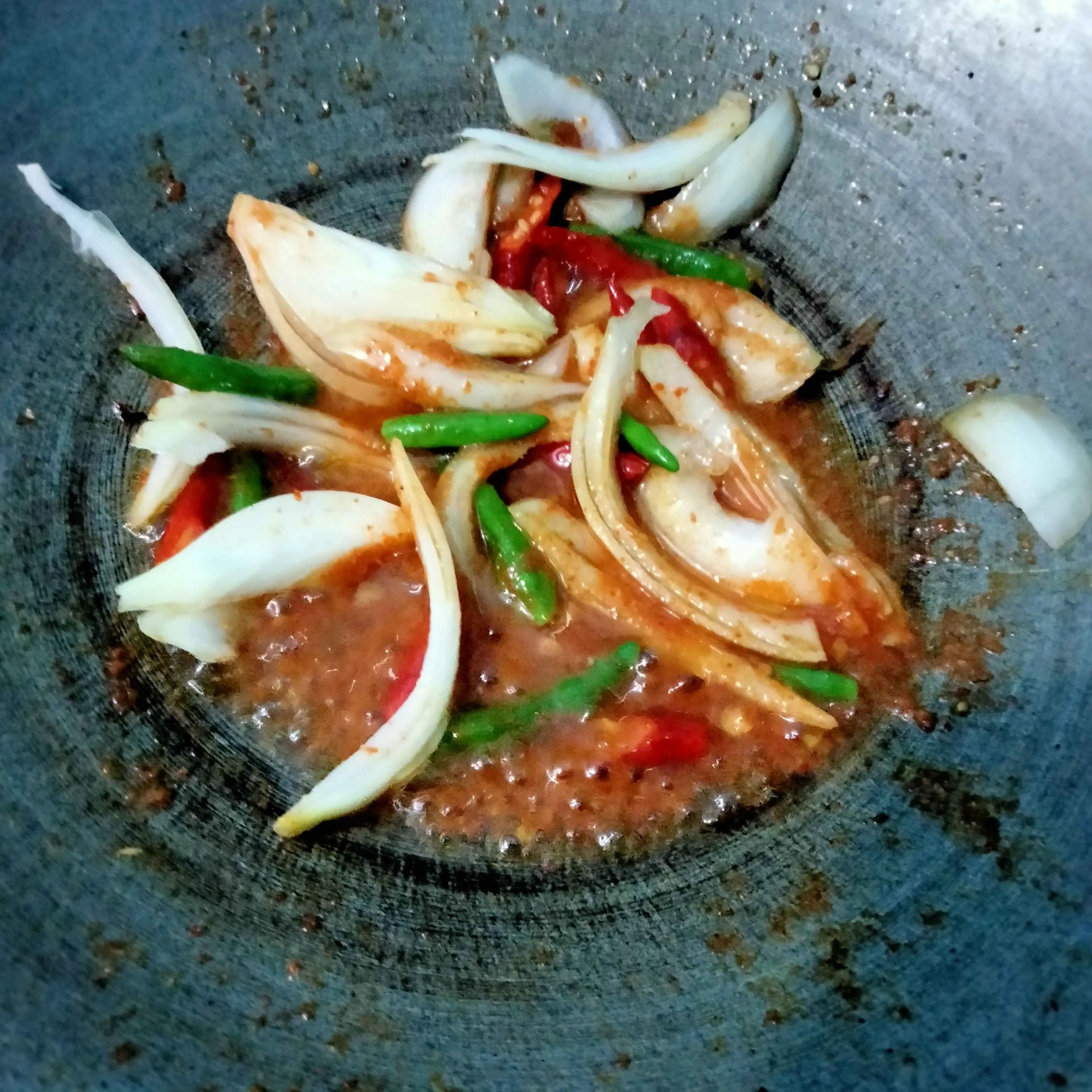 Step 4 Ayam dan Tempe Kecap Lada Hitam