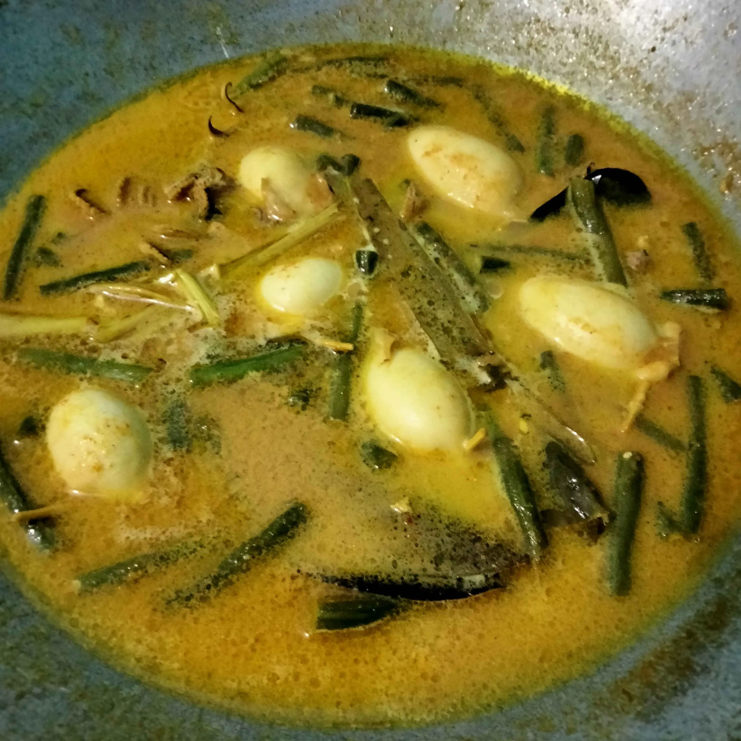 Step 9 Gulai Cumi Isi Tahu Kacang Panjang