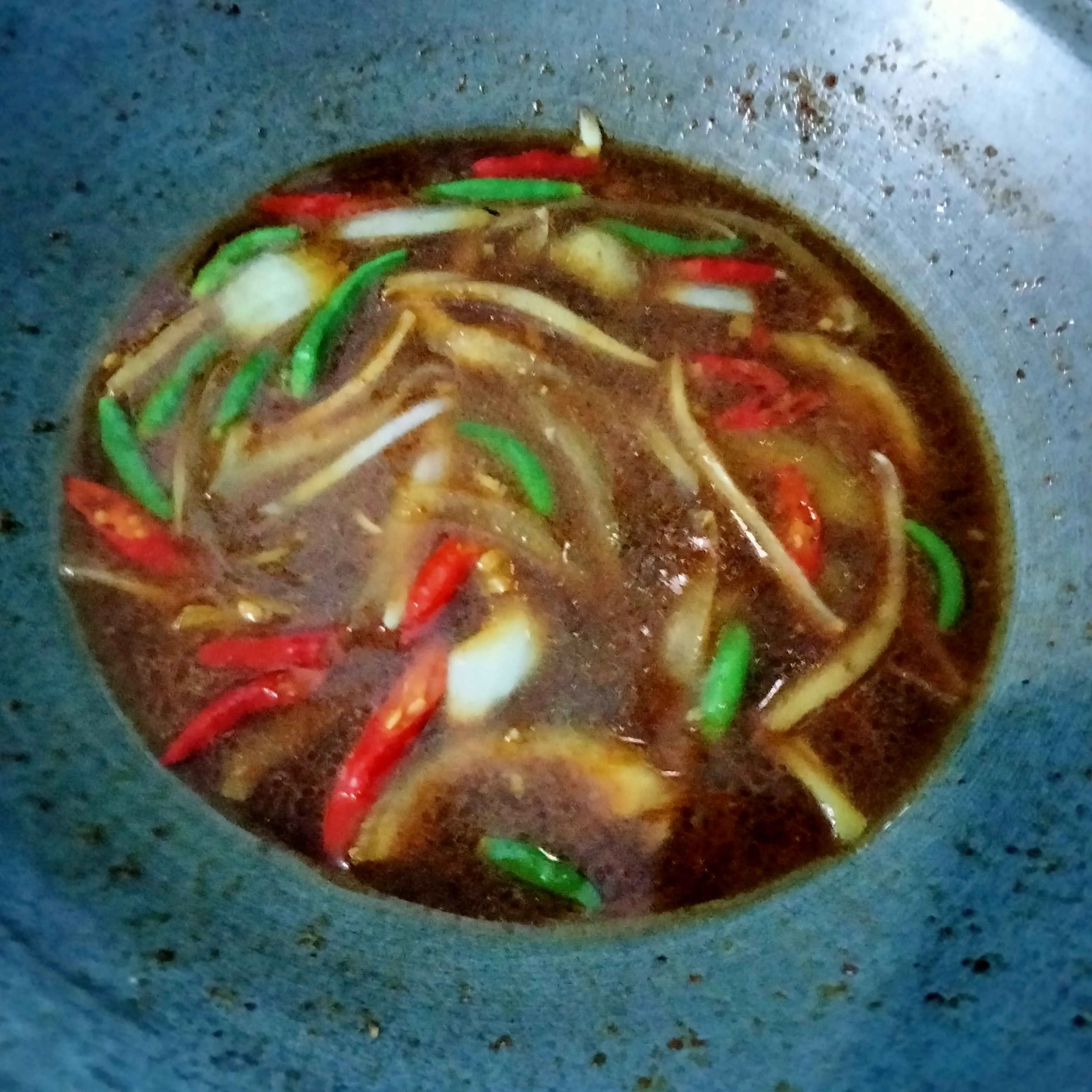 Step 5 Ayam dan Tempe Kecap Lada Hitam