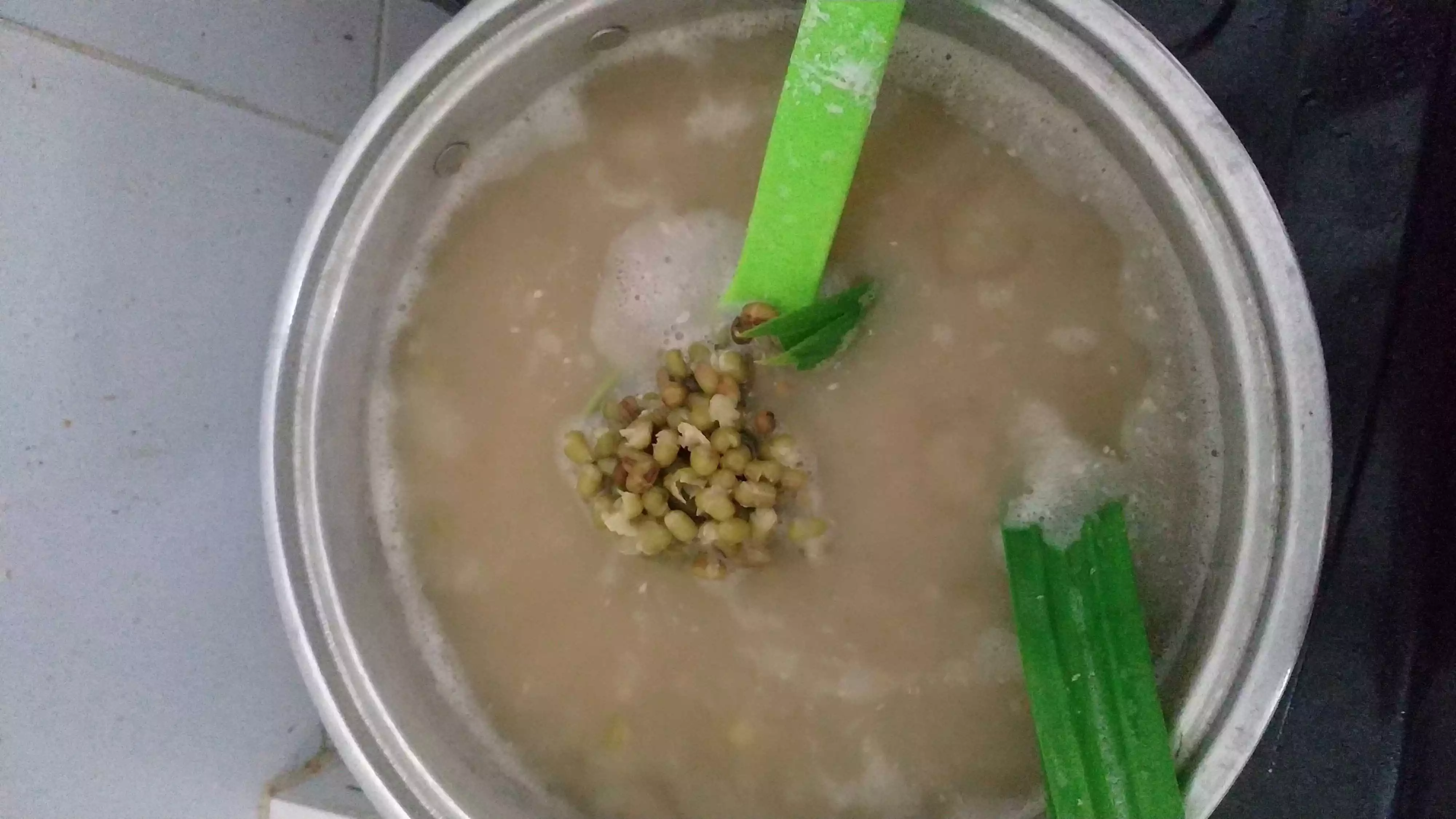 Step 1 Bubur Kacang Hijau