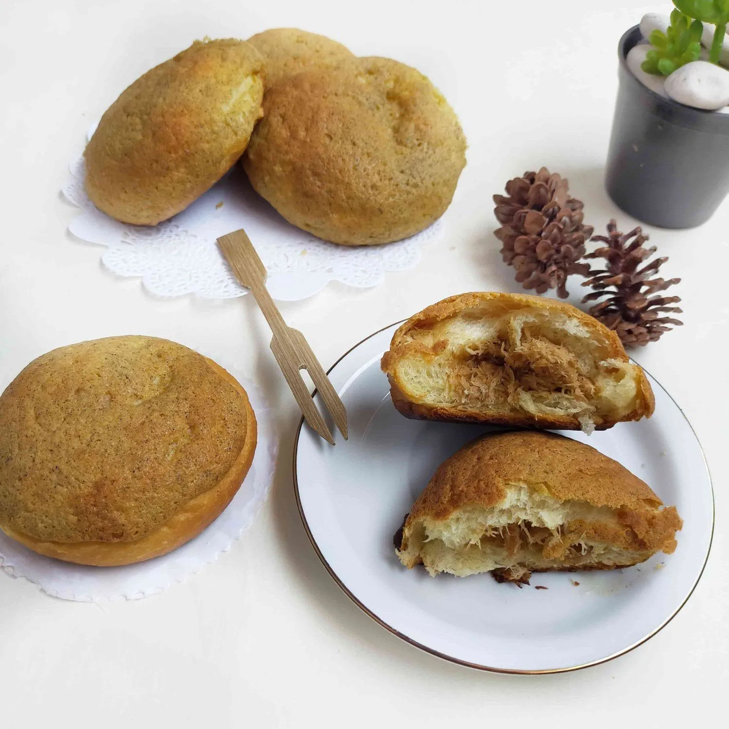 Coffee Bun Isi Unti Kelapa