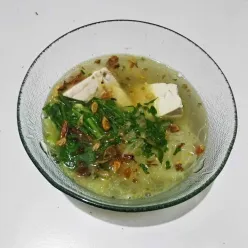 Sawi Tahu Kuah Ayam