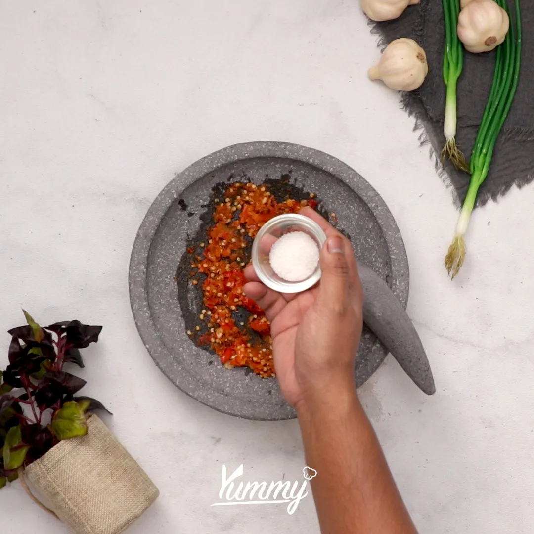 Step 3 Sambal Strawberry