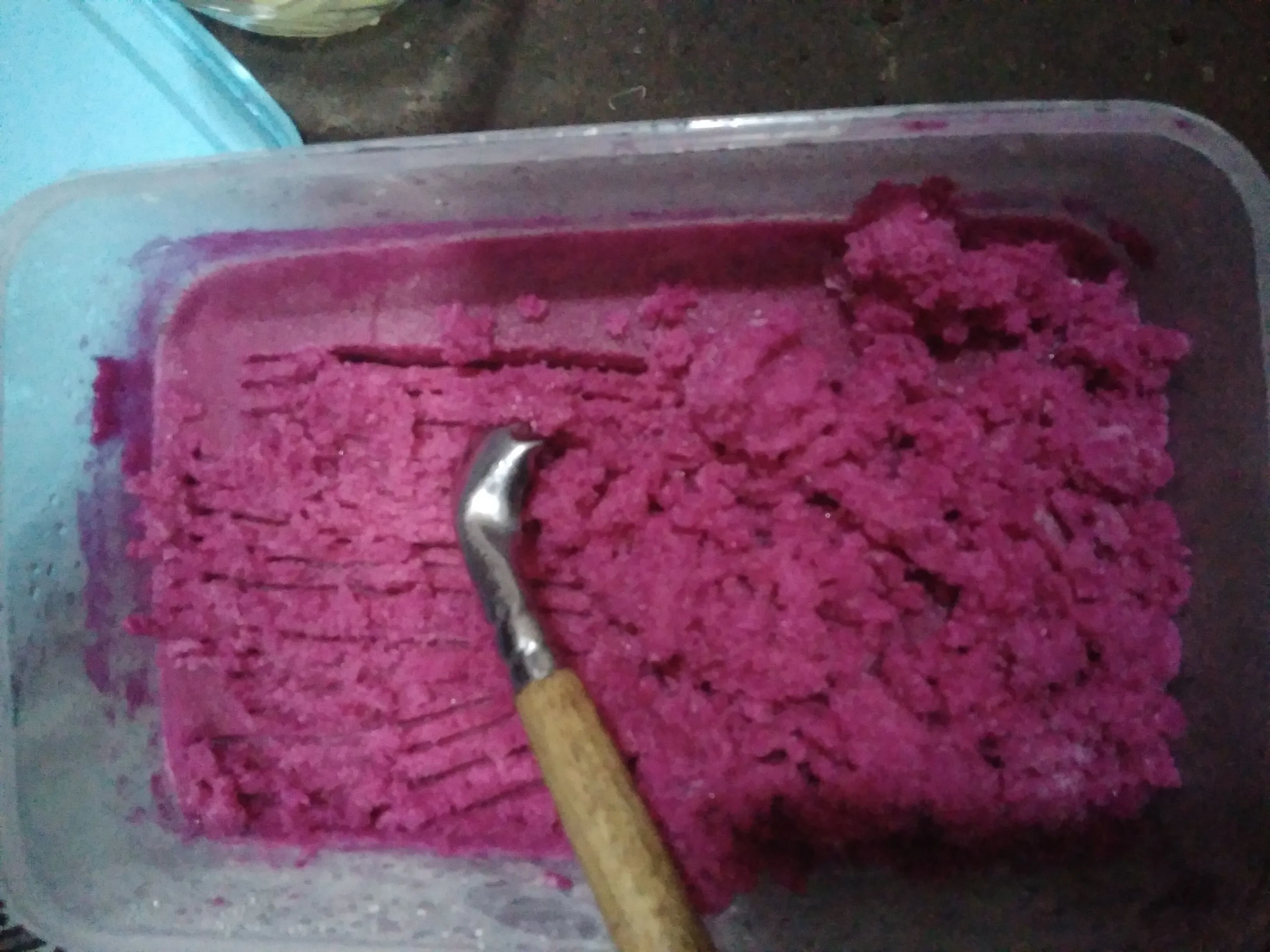 Step 6 Es Krim Buah Naga