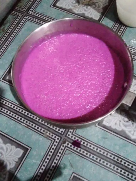 Step 2 Es Krim Buah Naga