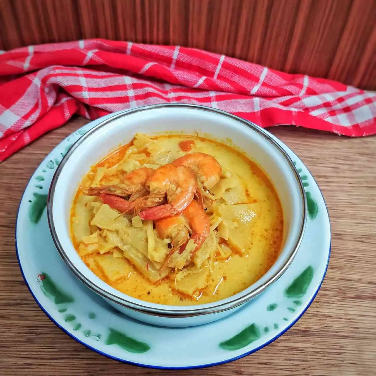 Gulai Rebung Dan Udang