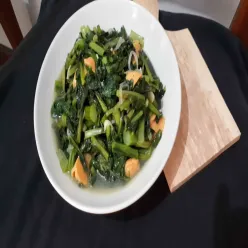 Tumis Sawi Hijau Praktis