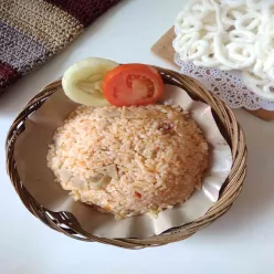 Nasi Goreng Jawa Bakso Sosis