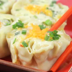 #Cheeseperity Chicken Dumpling