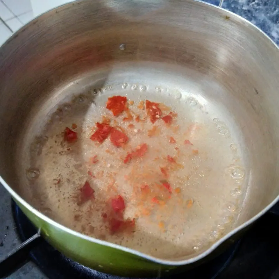 Step 4 Manisan Rambutan Jeruk Manis