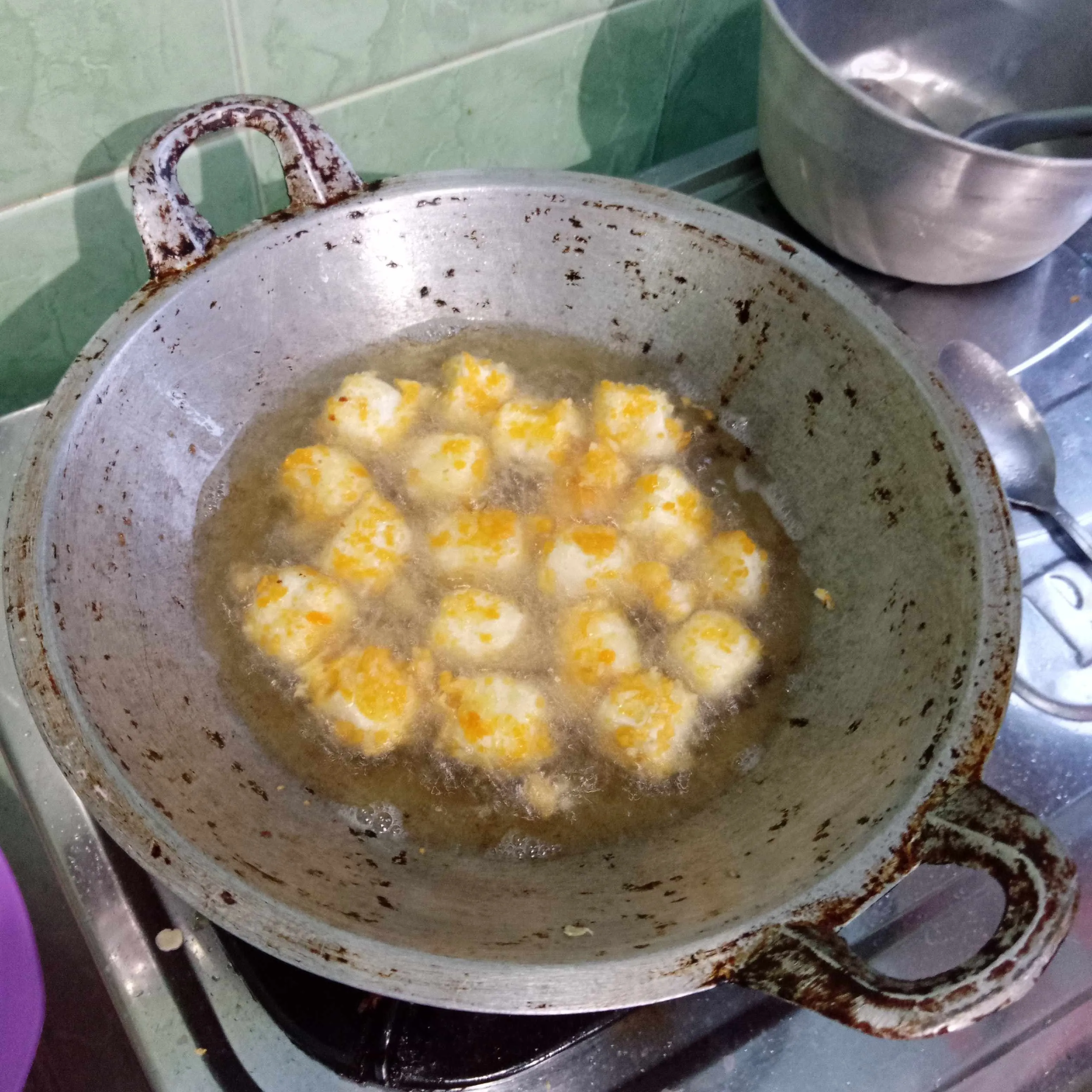 Step 6 Tahu Pok-Pok Rumput Laut